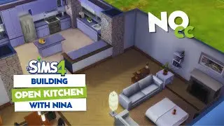 Building OPEN KITCHEN || NO CC || Sims 4