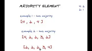 Majority Element - Coding Interview Question