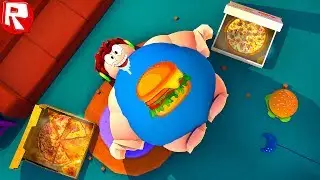 РОБЛОКС СИМУЛЯТОР ТОЛСТЯКА ЭТО САМЫЙ ТОЛСТЫЙ ЗЛОЙ ИГРОК В ROBLOX ВИДЕО ИГРА КАК МАЙНКРАФТ ДЛЯ ДЕТЕЙ