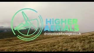 Brecon Beacons Mountains 4K - Drone Stock Footage [Preview]