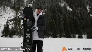 2019 / 2020 | Burton Kilroy 3D Snowboard | Video Review