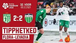 Tallinna FC Flora - Tallinna FCI Levadia l 2:2 l Premium liiga 32. voor l 2021