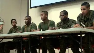 Marine OCS Panel 8: Changes in yourself?