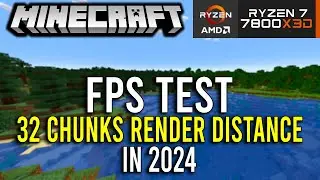 Minecraft On The Ryzen 7 7800X3D