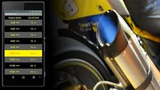 HealTech QuickShifter easy (QSE) - Dyno test run, Kawasaki ZX-6R