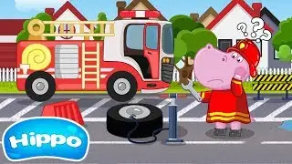 Hippo 🌼 Game update 🌼 Fireman for kids 🌼 Cartoon Game Review