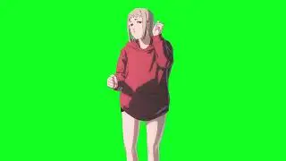 Sawatari dance - Green Screen (Chainsaw man)