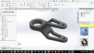 How to design Four wheeler Control arm in solidworks