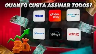 Quanto Custa ASSINAR TODOS os STREAMINGS? PREÇOS ABSURDOS!