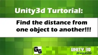 Unity Turtorial 24 How can I find the distance from one object to another using raycasts
