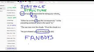 ATI TEAS Exam: Sententce Structure