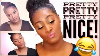 I TRIED FOLLOWING MAKEUPSHAYLA MAKEUP TUTORIAL | I FORGOT EYELINER! | Shlinda1
