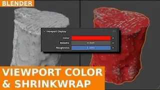 How to Change the Color of an Object in the 3D Viewport | Blender Tutorial