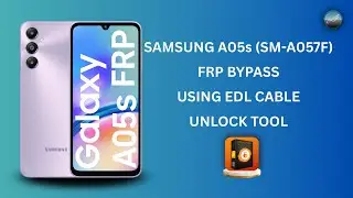 Samsung A05s FRP Bypass using EDL Cable Unlock Tool - No Need to Open Back | by PhonePoint Pro