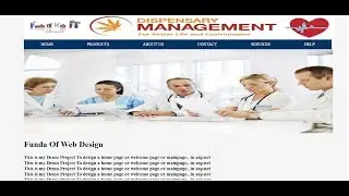 how to create home page and menu in asp.net with toolbox