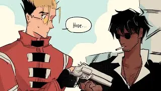 Trying to Hold Hands (Trigun Stampede Comic Dub)