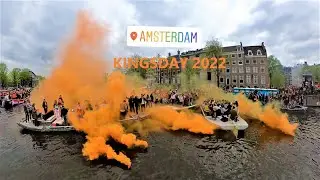 Kingsday 2022 Amsterdam Canals