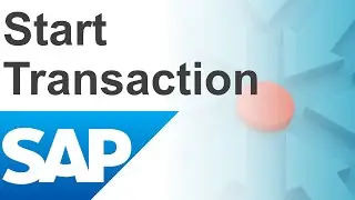 Online kurz SAP - Set Transaction (Ako si Automaticky po Štarte SAPu Spustiť Transakciu) ↙🟦