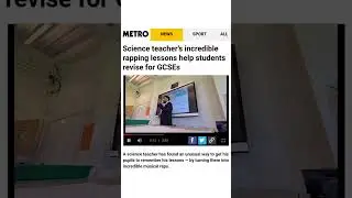 Science Teacher's Incredible Rapping Lessons