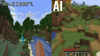 i played AI minecraft