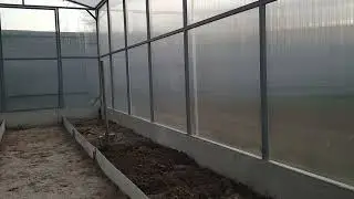 Теплица под зимнюю посадку. Пришла мысль с вопросом.  26.10.24