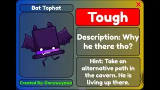 (NEW) How to get Bat Tophat!🦇🎩