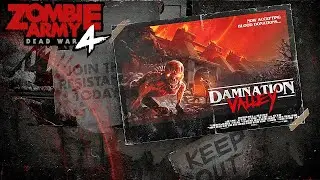 DAMNATION VALLEY DLC | Zombie Army 4 Dead War Walkthrough Gameplay | Part 13