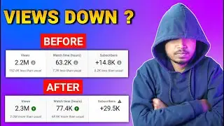 YouTube Views Down Problem | How To Increase Views On YouTube 2022
