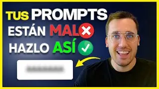 🔔 NO ESCRIBAS TUS PROMPTS sin CONOCER ESTO - TUTORIAL PROMPTS CHATGPT/CLAUDE/LLAMA ✅