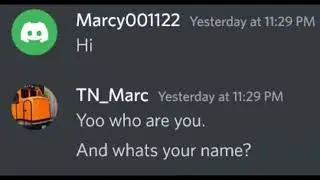 Marc and Marcy become friends on discord. PART 1