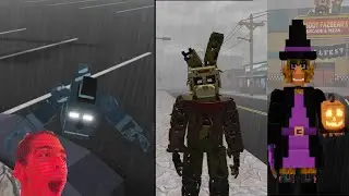 Halloween animatronics in fazbear revamp