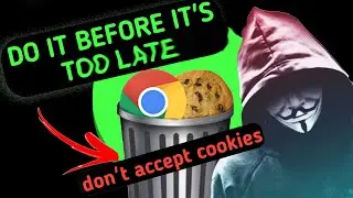 DELETE browser Cookies | save yourself |😱