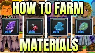 How To Farm Crafting Materials The Fastest Way in Anime Warriors Simulator 2 (Roblox)
