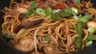 Digital Bite: Kung Fu Shrimp Lo Mein From Casa Sensei