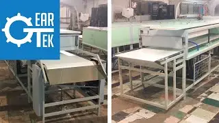 Охлаждающий тоннель с шириной ленты 800 мм. ОТ-800-4