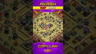 Only 1 Star TH17 War Base 2025 Anti 2 Star Anti Root Rider Anti Dragon Clash of Clans