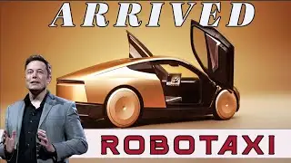 Tesla robotaxi and robovan first look | Tesla driverless robotaxi and robovan