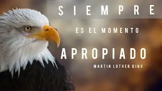 Siempre es el momento◀️frase de  Martin Luther King