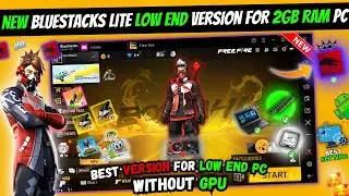 💻 New BlueStacks 5 Lite Optimized for Low End PC 2GB RAM
