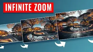 Create INFINITE ZOOM Animations for ARCHITECTURE (Midjourney)