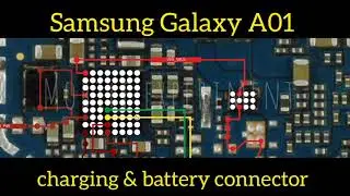 Samsung Galaxy A01 charging & battery 🔋 connector ways