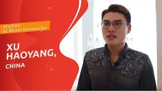 Xu Haoyang (China) about education at Minin University