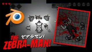 THE ZEBRA-MAN | A game created with Blender 3D