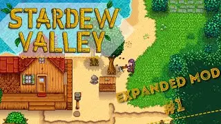 🌾 🐄 First Day on the Farm!  - Stardew Valley Expanded #1 - Beach Farm + NO FISHING!