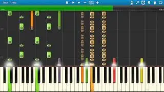 Lou Bega - Mambo No 5 - Piano Tutorial - Synthesia - How To Play