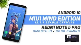 MIUI MIND EDITION ! Redmi Note 5 Pro! Android 10 , features and review ! smooth Ui 🥰🥰