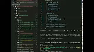 Урок 5. Anguar 8. Практика. Работа с данными. Data binding