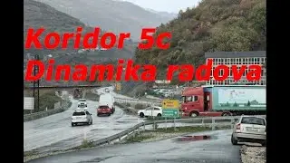 Koridor 5c - Dinamika radova novembar 2023