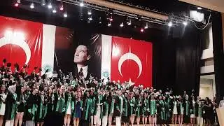 KOÜ Eğitim Kep Atma Töreni