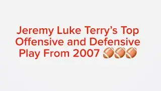 Moulton PeeWee Football - My Top Offensive and Defensive Play from 2007